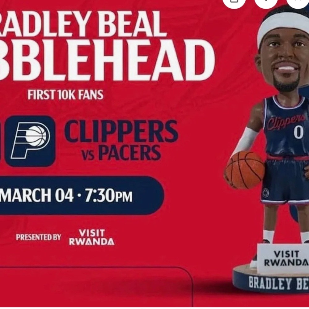 Bradley Beal Bobblehead Figurine